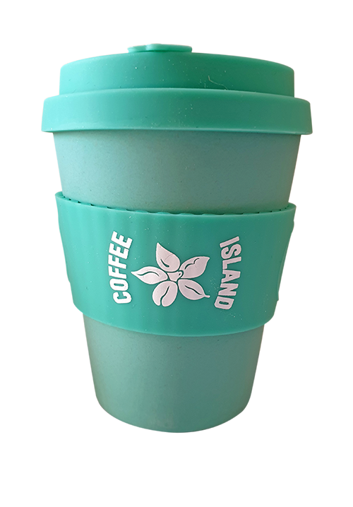 Ecoffee Tasse réutilisable turquoise - 350 ml