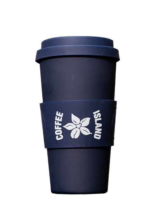 Ecoffee Tasse reutilisable - Marine 470 ml 